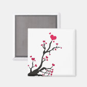 hartbloesemmagneet magneet (Voorkant / Achterkant)