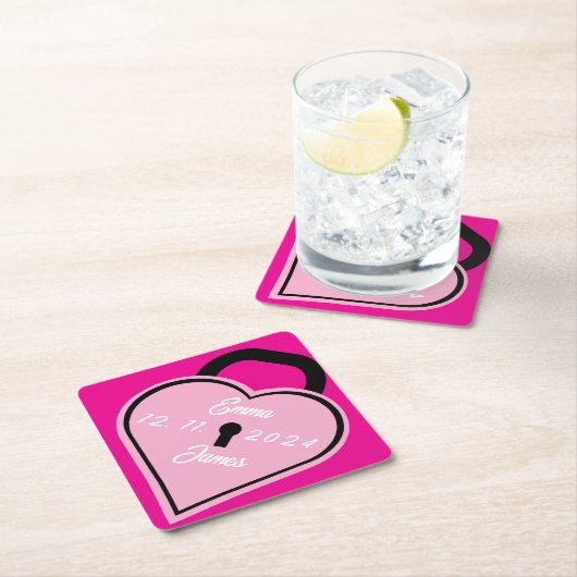 Hartblok Kartonnen Onderzetters (Insitu)