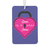 Hartblok Luchtverfrisser (Achterkant)