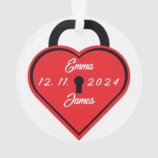 Hartblok Ornament (achterkant)