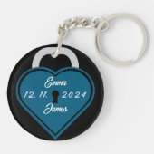 Hartblok Sleutelhanger (Achterkant)