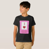 hartboeken (roze) t-shirt (Voorkant volledig)