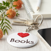 Hartboeken Sleutelhanger (Zijkant)