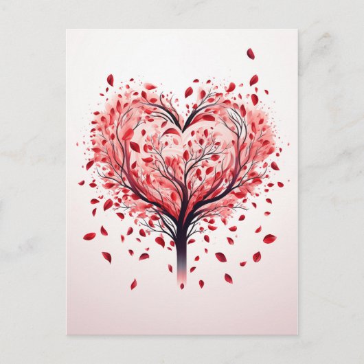 Hartboom briefkaart (Voorkant)