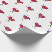 Hartboom met gras cadeaupapier (Hoek)