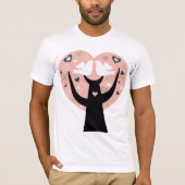 Hartboom met twee vogeltjes Mannen T-shirt (Voorkant)