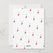 Hartboom met vogels valentijnkaart feestdagenkaart (Achterkant)