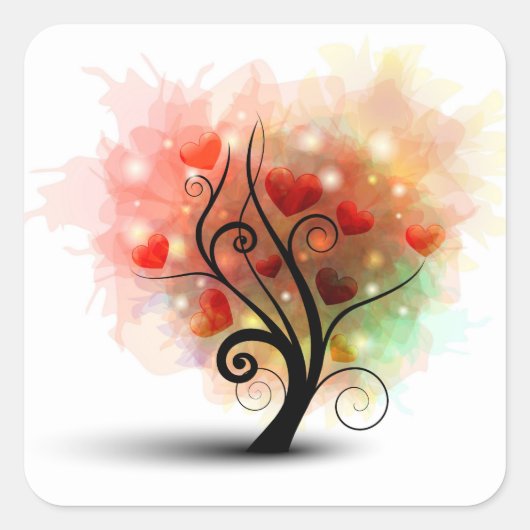 Hartboom Sticker (Voorkant)