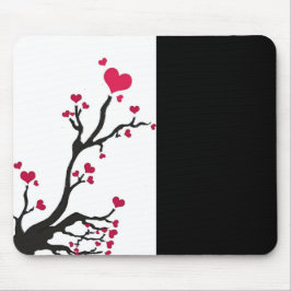 Hartboom zwart muismat