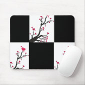 Hartboom zwart muismat (Met muis)