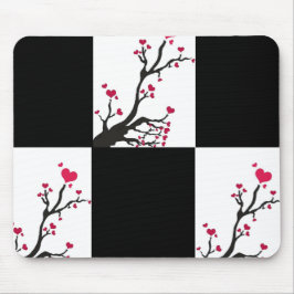 Hartboom zwart muismat