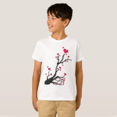 Hartboom zwart t-shirt (Voorkant volledig)