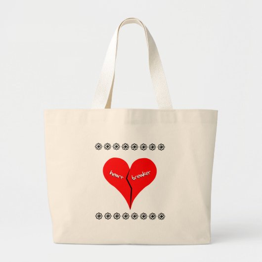 hartbreekster grote tote bag (Voorkant)