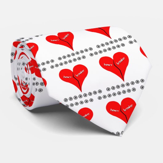 hartbreekster stropdas (Opgerold)