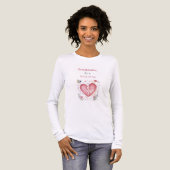 Hartbreker op een Goede Manier — T-shirt met Lange (Voorkant)