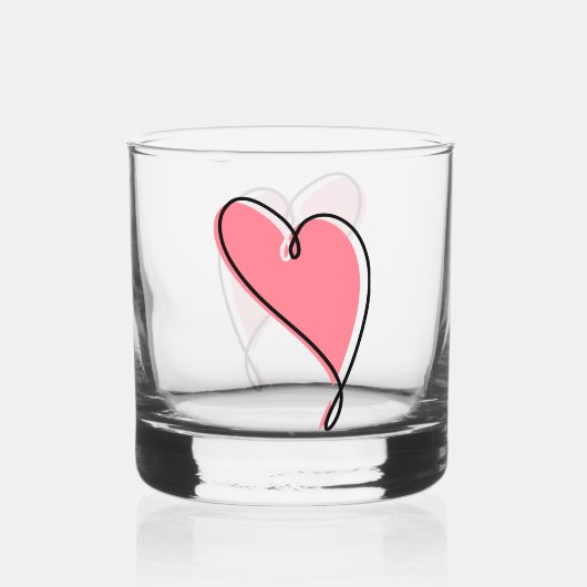 Hartbril Whisky Glas (Achterkant)