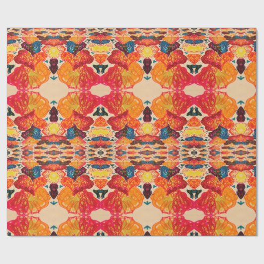 Hartcaleidoscoop Cadeaupapier (Vlak)