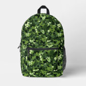 Hartcamouflage Bedrukte Rugzak (Voorkant)
