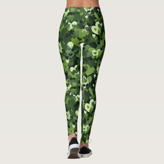 Hartcamouflage Leggings (Achterkant)
