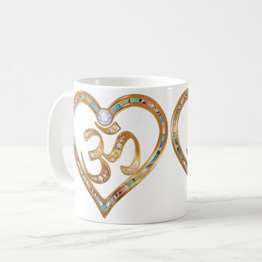 Hartcentrum in OM Koffiemok (Voorkant links)