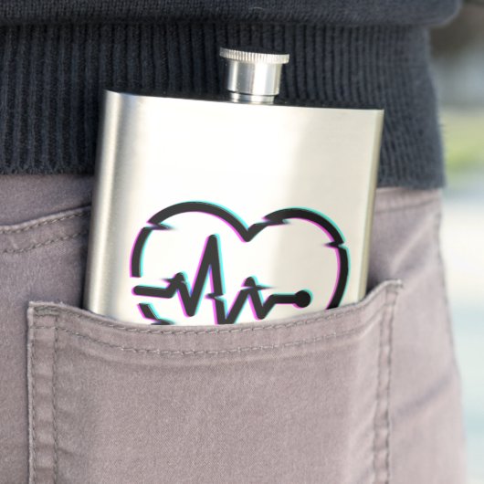 Hartcheck klassieke kolf flacon (Voorbeeld)