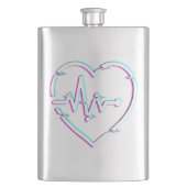 Hartcheck klassieke kolf flacon (Voorkant)