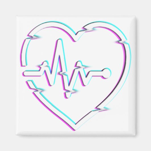 Hartcheck vierkante magneet (Voorkant)