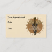 Hartchirurg Afsprakenkaartje (Achterkant)