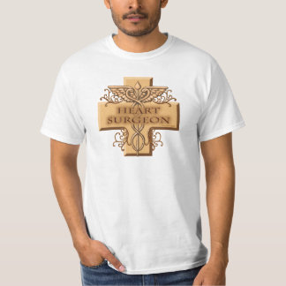Hartchirurg kruiscaduceus t-shirt