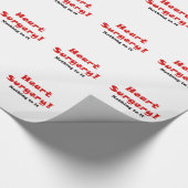 Hartchirurgie Cadeaupapier (Hoek)