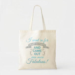Hartchirurgie Fabulous Recovery (blauw) Tote Bag