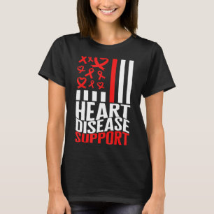 Hartchirurgie Hartaandoeningen Ondersteuning voor  T-shirt