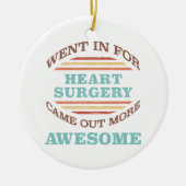 Hartchirurgie herstel Humor Keramisch Ornament (Voorkant)