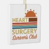 Hartchirurgie herstel Humor Keramisch Ornament (Rechts)