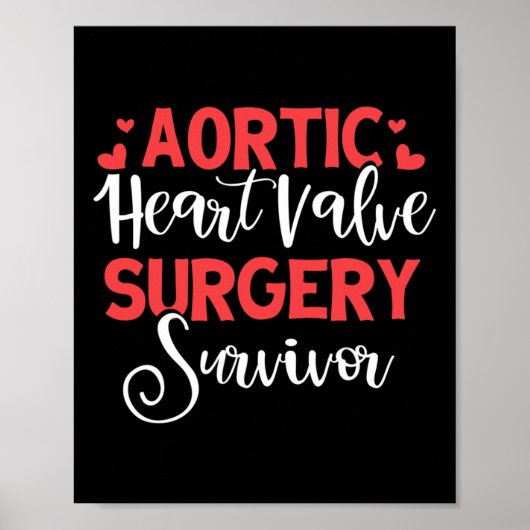 Hartchirurgie Overlevende Hartziekte Bewustzijn GI Poster (Voorkant)
