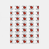 Hartchirurgie Survifeer Fleece Deken (Voorkant)