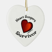 Hartchirurgie Survifeer Keramisch Ornament (Rechts)