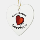 Hartchirurgie Survifeer Keramisch Ornament (Links)