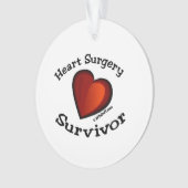 Hartchirurgie Survifeer Ornament (voorkant)