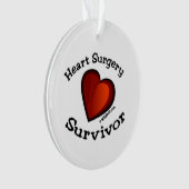 Hartchirurgie Survifeer Ornament (voorkant)