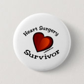 Hartchirurgie Survifeer Ronde Button 5,7 Cm (Voorkant)