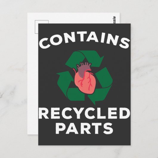 Hartchirurgie Survivor Bypass Open Heart Recovery Briefkaart (Voorkant / Achterkant)