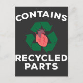 Hartchirurgie Survivor Bypass Open Heart Recovery Briefkaart (Voorkant)