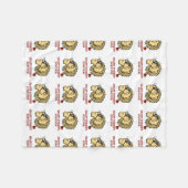 Hartchirurgie Survivor Lion Fleece Deken (Voorkant (Horizontaal))