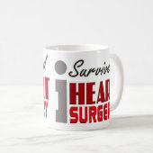 Hartchirurgie Survivor Mok (Voorkant rechts)