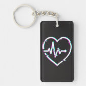 Hartcontrole acryl Sleutelhanger (Voorkant)