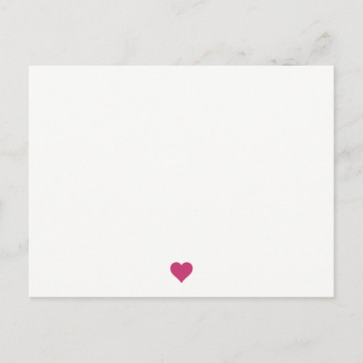 Hartcorrespondentiekaarten Briefkaart (Voorkant)