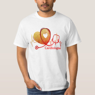 Hartcurve-stethoscoop - Cardioloog 1 T-shirt