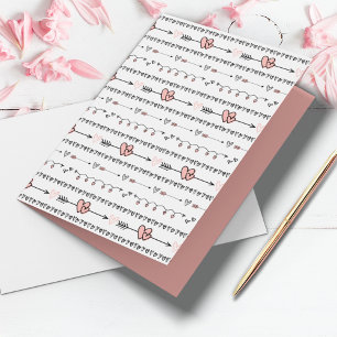 Hartdag Doodles Valentijnsdag Kaart