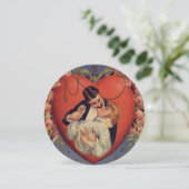  hartdag van de Valentijn Kiss Feestdagenkaart (Staand voorkant)